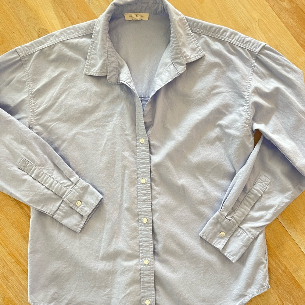 beachlunchlounge Light Blue Button Down Shirt - Picture 5 of 12